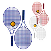 Tennis-Set PRO COLOUR - Werbeartikel
