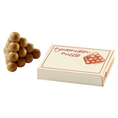 Knobelspiel HOLZ-PYRAMIDE - Werbeartikel