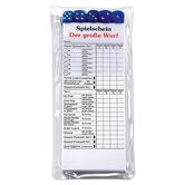 W�rfelspiel DER GRO�E WURF - Werbeartikel