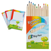 Malstifte-Set BIG PEN 12 - Werbeartikel