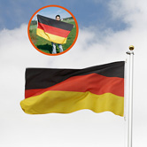 Flagge NATIONS - DEUTSCHLAND - Werbeartikel