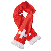 Schal NATIONS SCHWEIZ - Werbeartikel