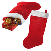 Weihnachtsstiefel SANTA - Werbeartikel