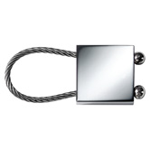 Schl�sselanh�nger CABLE SQUARE - Werbeartikel