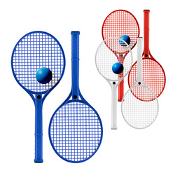 Tennis-Set FAMILY - Werbeartikel