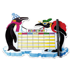 Stundenplan PINGUIN - Werbeartikel