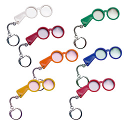 Schl�sselanh�nger BRILLE - Werbeartikel