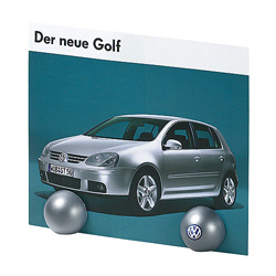 Notizhalter MAGNET-KUGEL - Werbeartikel