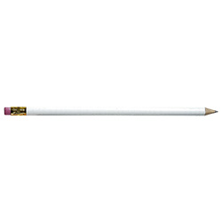 Bleistift WHITE - Werbeartikel