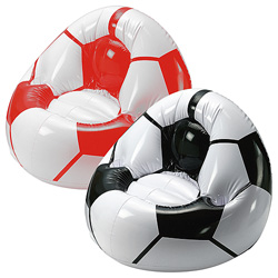 Aufblasbarer Fu�ballsessel COACH - Werbeartikel