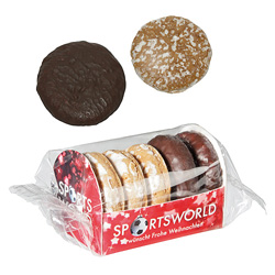 Mini-Elisen-Lebkuchen INDIVIDUELL - Werbeartikel