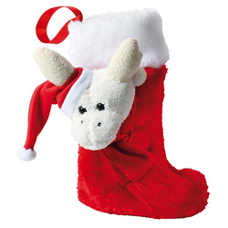 Pl�schsocke RUDOLPH - Werbeartikel