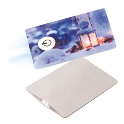 Taschenlampe CARD LIGHT - Werbeartikel