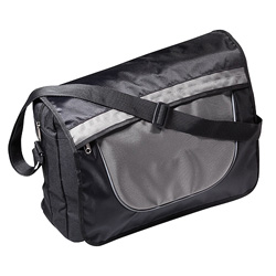 Umh�ngetasche GREY LINE - Werbeartikel