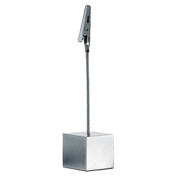 Notizhalter SILVER - Werbeartikel
