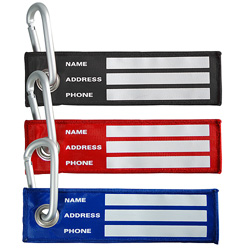 Gep�ckanh�nger KARABINER - Werbeartikel