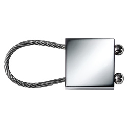 Schl�sselanh�nger CABLE SQUARE - Werbeartikel