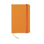 Notizbuch NOTELUX, orange - Werbeartikel