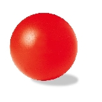 Antistress Ball DESCANSO, rot - Werbeartikel