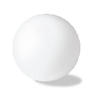 Antistress Ball DESCANSO, wei� - Werbeartikel