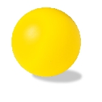 Antistress Ball DESCANSO, gelb - Werbeartikel