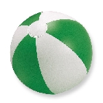 Strandball PLAYTIME, gr�n - Werbeartikel