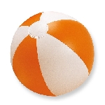 Strandball PLAYTIME, orange - Werbeartikel