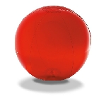 Strandball AQUA, rot - Werbeartikel