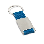 Schl�sselanh�nger TECH, blau - Werbeartikel