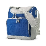 K�hltasche mit Fronttasche ZIPPER, k�nigsblau - Werbeartikel