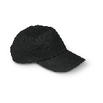Baseball Cap GLOP, schwarz - Werbeartikel