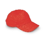 Baseball Cap GLOP, rot - Werbeartikel
