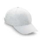 Baseball Cap NATUPRO, wei� - Werbeartikel
