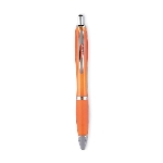 Kugelschreiber RIOCOLOUR, transparent orange - Werbeartikel