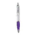 Kugelschreiber RIOSATIN, violett - Werbeartikel
