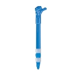 Kuli mit Hand HELLO, blau - Werbeartikel