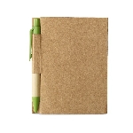 Mini Notziblock CARTOPAD, limettengr�n - Werbeartikel