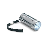 Taschenlampe TEXAS, silbermatt - Werbeartikel