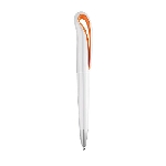 Kugelschreiber WHITESWAN, orange - Werbeartikel