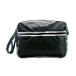 Umh�ngetasche VINTAGE, schwarz - Werbeartikel