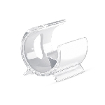 Handyhalter STANDIX, wei� - Werbeartikel
