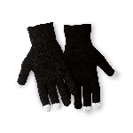 Smartphone-Handschuhe TACTO, schwarz - Werbeartikel