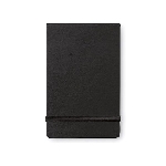 Notizbuch STENO, schwarz - Werbeartikel