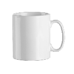 Keramiktasse SUBLIM, wei� - Werbeartikel