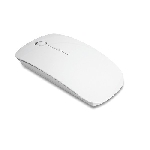 Optische Maus CURVY, wei� - Werbeartikel