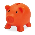 Sparschwein SOFTCO, orange - Werbeartikel