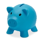 Sparschwein SOFTCO, t�rkis - Werbeartikel