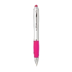Drehkugelschreiber RIOTOUCH, fuchsia - Werbeartikel