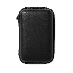 Powerbank Reise Set SUPERPOUCH, schwarz - Werbeartikel