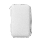 Powerbank Reise Set SUPERPOUCH, wei� - Werbeartikel